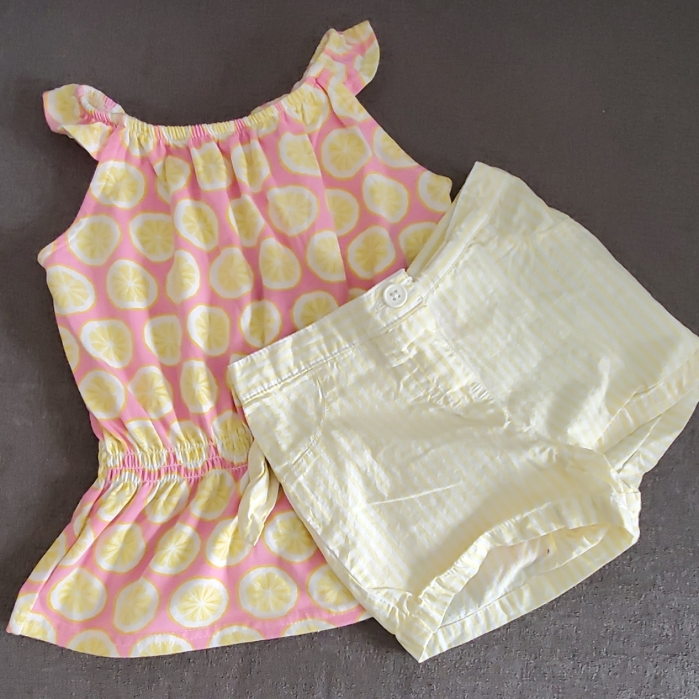 Lemonade Tank and short set